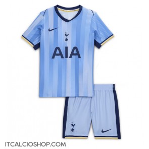 Tottenham Hotspur Seconda Maglia Bambino 2024-25 Manica Corta (+ Pantaloni corti)